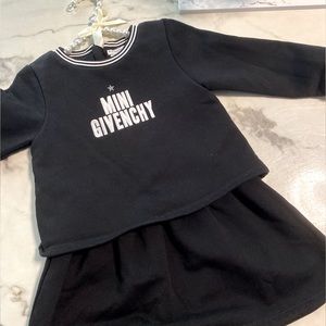 Toddler Givenchy Dress Size 2. Worn once for pics, washed twice. Great Condition